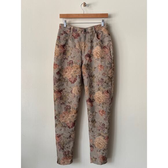 Vintage Liz Claiborne Pastel Tapestry Jeans - Picture 2 of 4